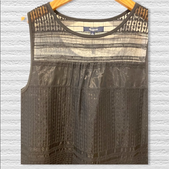 Madewell Tulle & Sheer embroidered dress. 🖤 - Picture 5 of 12